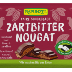 Zartbitter Schokolade Nougat