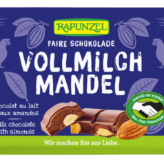 Vollmilch Schokolade mit ganzen Mandeln
