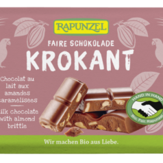 Vollmilch Schokolade mit Mandelkrokant