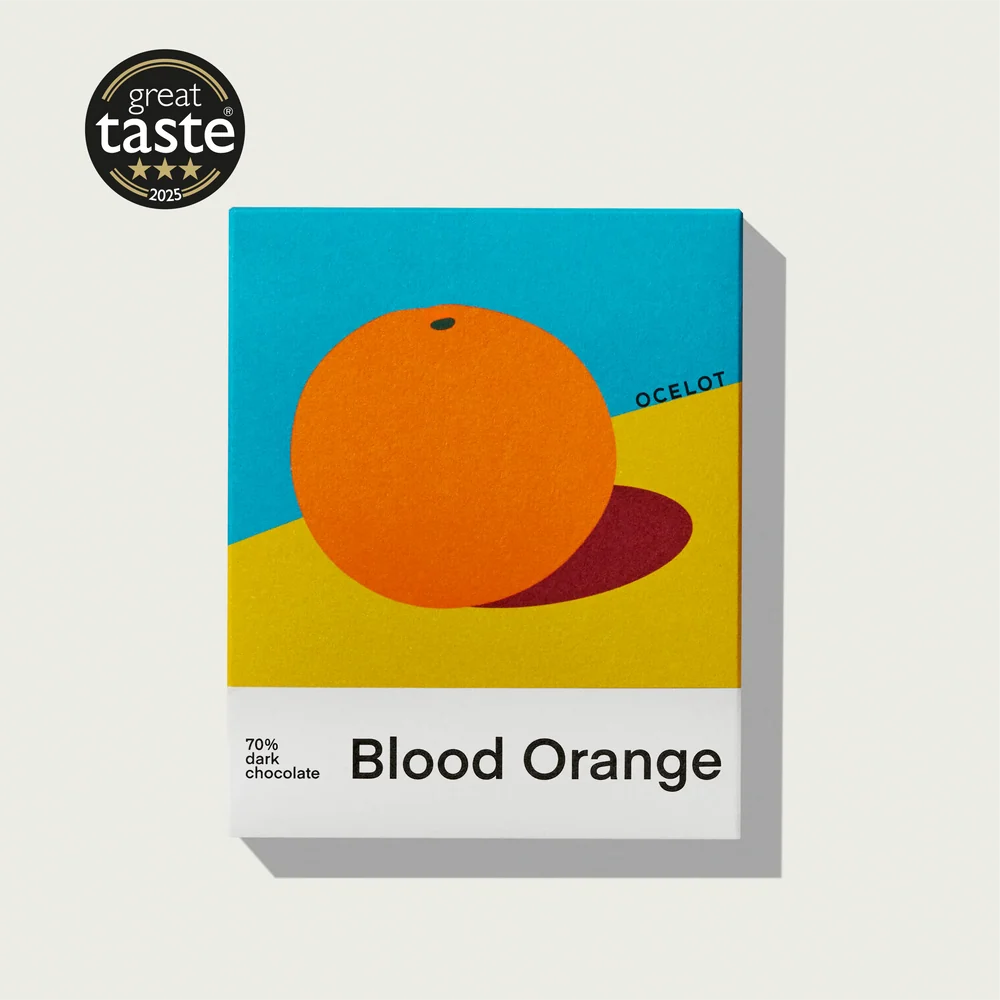dunkle Schokolade "mit Blutorange 70%"